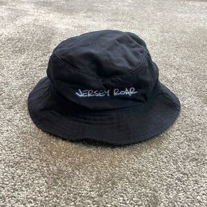 Big X Bucket Hat Adult One size Navy Blue Jersey Road Embroidered Logo Cotton